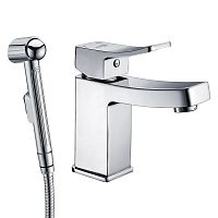 Смеситель для раковины с гигиеническим душем WasserKRAFT Aller 1068