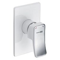 Смеситель скрытого монтажа для душа WasserKRAFT Aller 10651WHITE