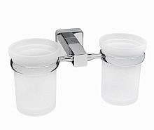 Стакан с держателем двойной WasserKRAFT Lippe K-6528D