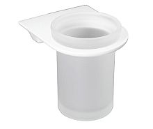 Стакан с держателем WasserKRAFT Kammel K-8328WHITE