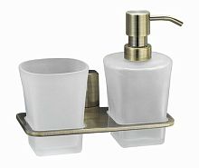 Держатель стакана и дозатора WasserKRAFT Exter K-5289